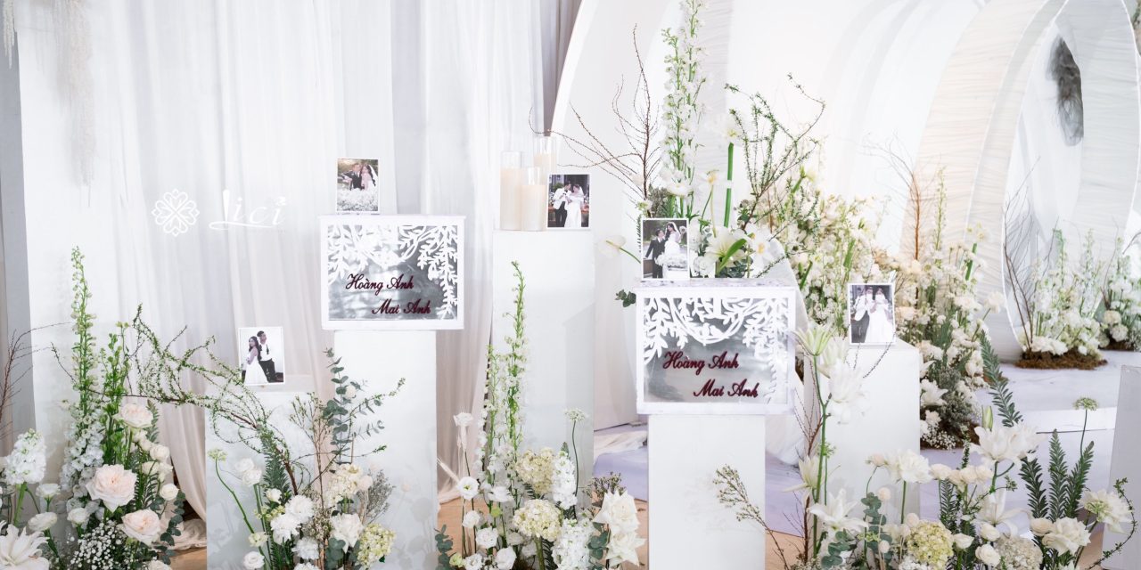 Trang trí bàn gallery cưới: 3 phong cách đẹp và đầy cảm xúc cho ngày trọng đại