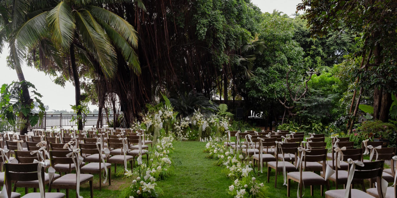 Concept cưới ngoài trời lãng mạn – Xu hướng tiệc cưới được yêu thích