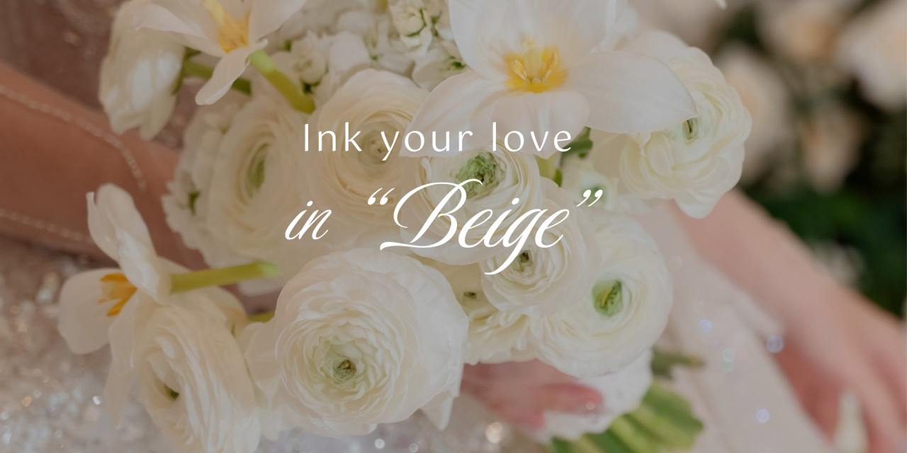 Beige Wedding Theme: Gợi Ý Bảng Màu Cưới Tinh Tế Với Sắc Be